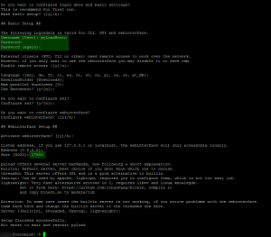 pyLoad configuration 2