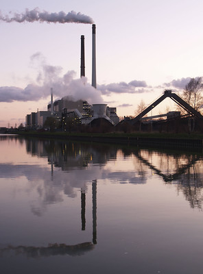 Photo of German coal power plant